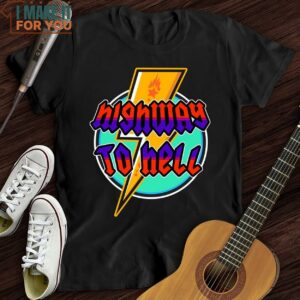Highway To Hell T Shirt Gifts for Musicians 6 1