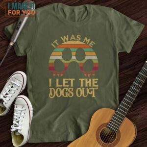 I Let The Dogs Out T Shirt Gifts for Musicians 6