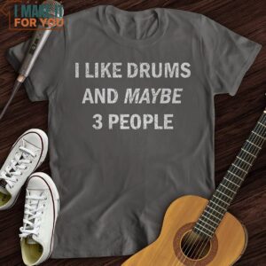 I Like Drums T Shirt Gifts for Musicians 2