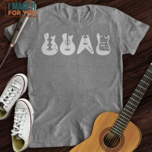 Iconic Guitar T Shirt Presents For Music Lovers 4