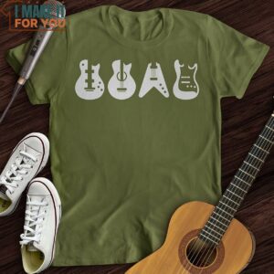 Iconic Guitar T Shirt Presents For Music Lovers 5