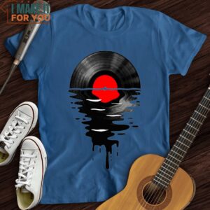 Melting Vinyl T Shirt Music Themed Gifts 3 1
