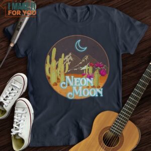 Neon Moon T Shirt Vintage Music Tee 2
