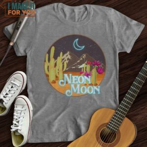 Neon Moon T Shirt Vintage Music Tee 4
