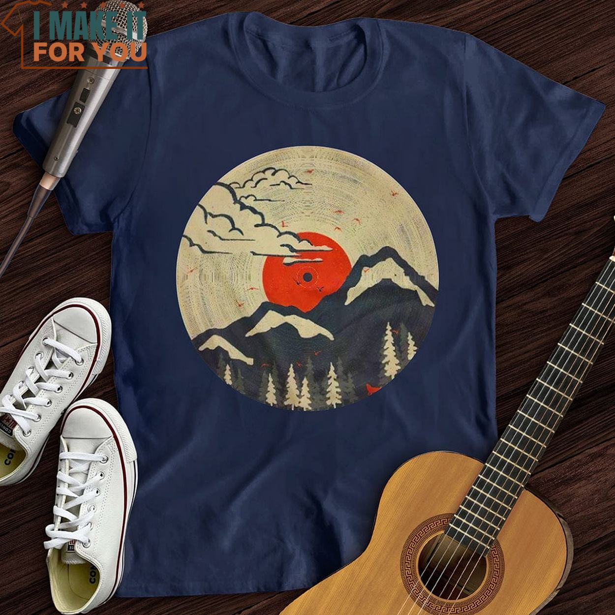 Nature Record T-Shirt, Vintage Music Tee Nature Record T-Shirt, Vintage Music Tee