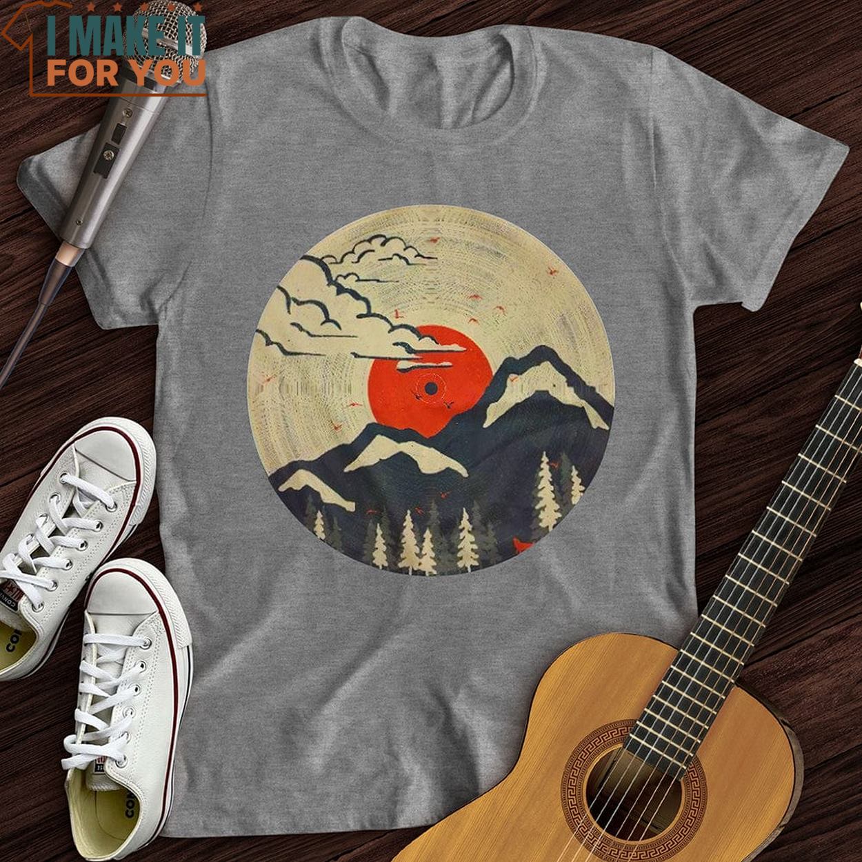 Nature Record T-Shirt, Vintage Music Tee Nature Record T-Shirt, Vintage Music Tee