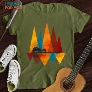Nature Guitar T Shirt Vintage Music Tee 6 1