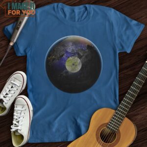 Planet Record T Shirt Music Lover Graphic Tee 4