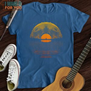 Record Reflection T Shirt Music Lover Graphic Tee 3