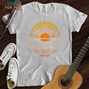 Record Reflection T Shirt Music Lover Graphic Tee 4