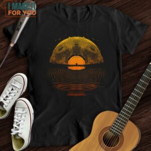 Record Reflection T Shirt Music Lover Graphic Tee 6