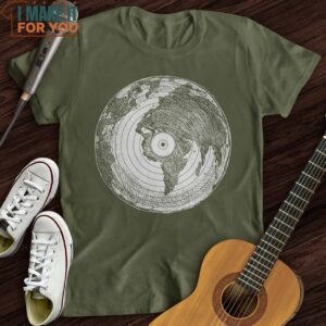 Record of Earth T Shirt Music Lover Graphic Tee 5