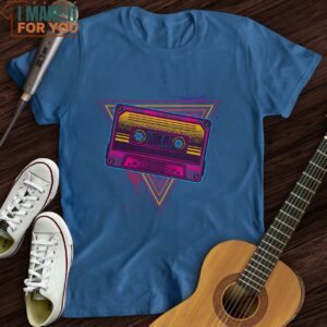 Retro Tape T Shirt Music Lover Graphic Tee 5