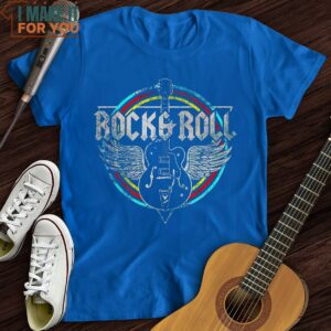 Retro Rock And Roll T Shirt Music Lover Graphic Tee 2 1
