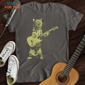 Rock and Roll Kitten T Shirt Music themed T shirts 2 1