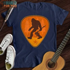 Sasquatch Pick T Shirt Music themed T shirts 3