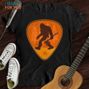 Sasquatch Pick T Shirt Music themed T shirts 7