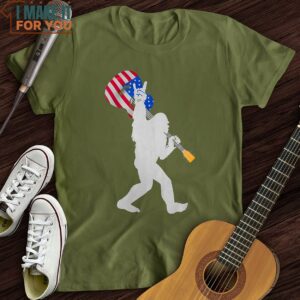USA BigFoot T Shirt Music Gifts For Music Lovers 5