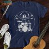 Vitruvian Drummer T-Shirt, Best Gifts For Musicians