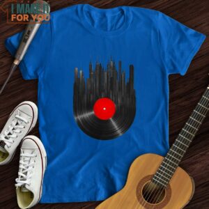 Vinyl Skyline T Shirt Best Gifts For Musicians 2