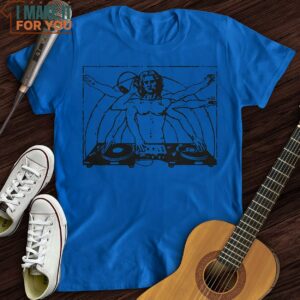 Vitruvian DJ T Shirt Best Gifts For Musicians 2 1