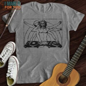 Vitruvian DJ T Shirt Best Gifts For Musicians 3 1