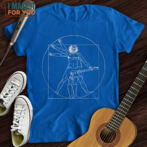 Vitruvian Rocker T Shirt Best Gifts For Musicians 2 1