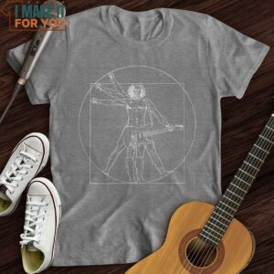 Vitruvian Rocker T Shirt Best Gifts For Musicians 3 1