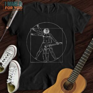 Vitruvian Rocker T Shirt Best Gifts For Musicians 4 1