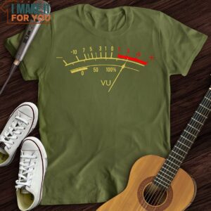 Vu Meter T Shirt Best Gifts For Musicians 5