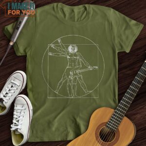 Vitruvian Rocker T Shirt Best Gifts For Musicians 5 1