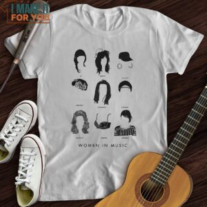 Women In Music T Shirt Christmas Gifts For Musicians 3