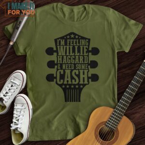 Willie And Cash T Shirt Christmas Gifts For Musicians 4