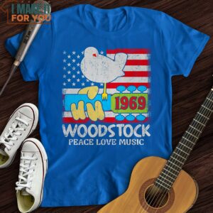 Woodstock 1969 T Shirt Christmas Gifts For Musicians 3