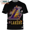 Los Angeles Lakers Looney Tunes Black T-Shirt, Best Gifts For Lakers Fans