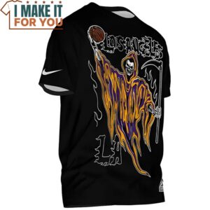 Los Angeles Lakers Death Black Shirt 2