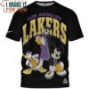 Los Angeles Lakers Mickey and Friends Shirt, Best Gifts For Lakers Fans