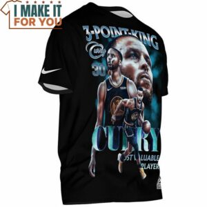 Stephen Curry 3 Point King Shirt Stephen Curry Gifts ideas for Fans 2