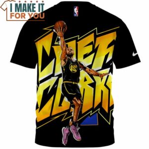 Stephen Curry Chef AOP T Shirt Perfect NBA Graphic Tee for Fan 2