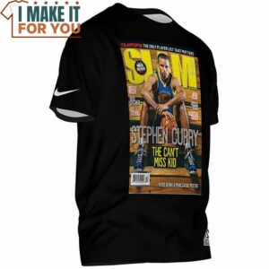 Stephen Curry SLAM Three Star Shirt Stephen Curry Gifts ideas for Fans 2