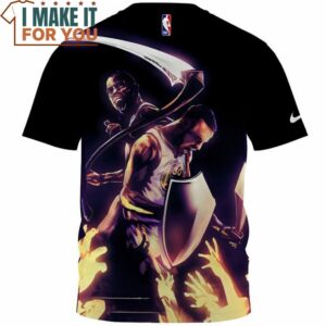 Kevin Durant Stephen Curry Duo Warrior T Shirt Perfect NBA Graphic Tee for Fan 2