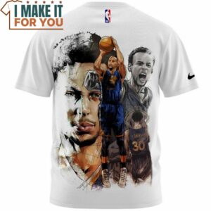 Stephen Curry 30 Signed Fullprinted T Shirt Perfect NBA Graphic Tee for Fan 2