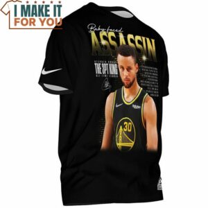 Stephen Curry Baby Face Asssassin Black T Shirt Perfect NBA Graphic Tee for Fan 2