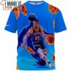 Stephen Curry Cartoon Warrior Fullprinted T-Shirt, Perfect NBA Graphic Tee for Fan