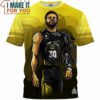 Stephen Curry Cyber Warrior Fullprinted T-Shirt, Perfect NBA Graphic Tee for Fan