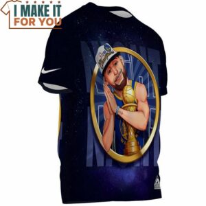 Stephen Curry Nigh Night Champion Fullprinted T Shirt Perfect NBA Graphic Tee for Fan 3