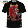 Chicago Bulls 1997 NBA Champion Retro T-Shirt, Best Gift for an NBA Fan
