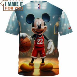 Chicago Bulls x Mickey 23 Fullprinted T Shirt 2