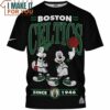 Boston Celtics x Mickey Since 1947 T-Shirt, Perfect NBA Gift for Fan