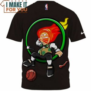 Miami Heat x Boston Celtic Fullprinted T Shirt 2